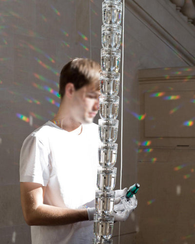 Nexus Gold  Crystal Chandelier