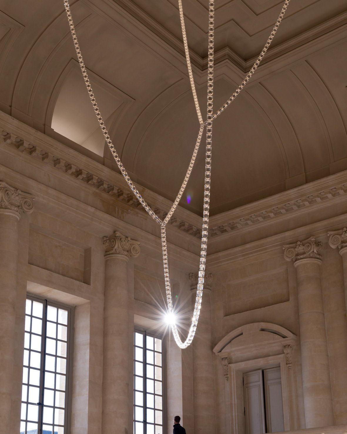 Nexus Gold  Crystal Chandelier