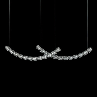 Cascade Modern Acrylic Chandelier