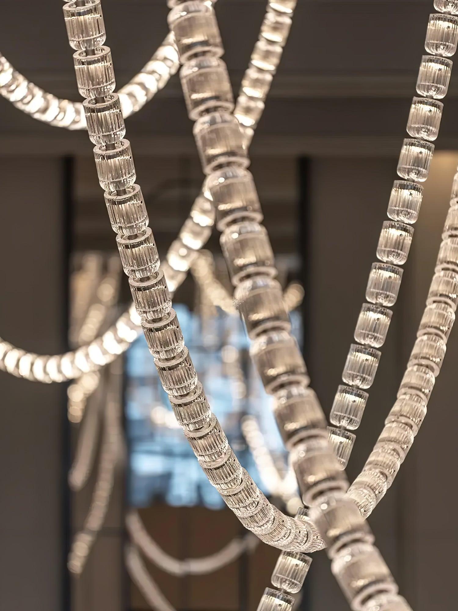 Nysilisra Luxe Crystal Pendant Light