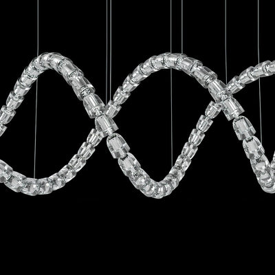 Nysilisra Luxe Crystal Pendant Light