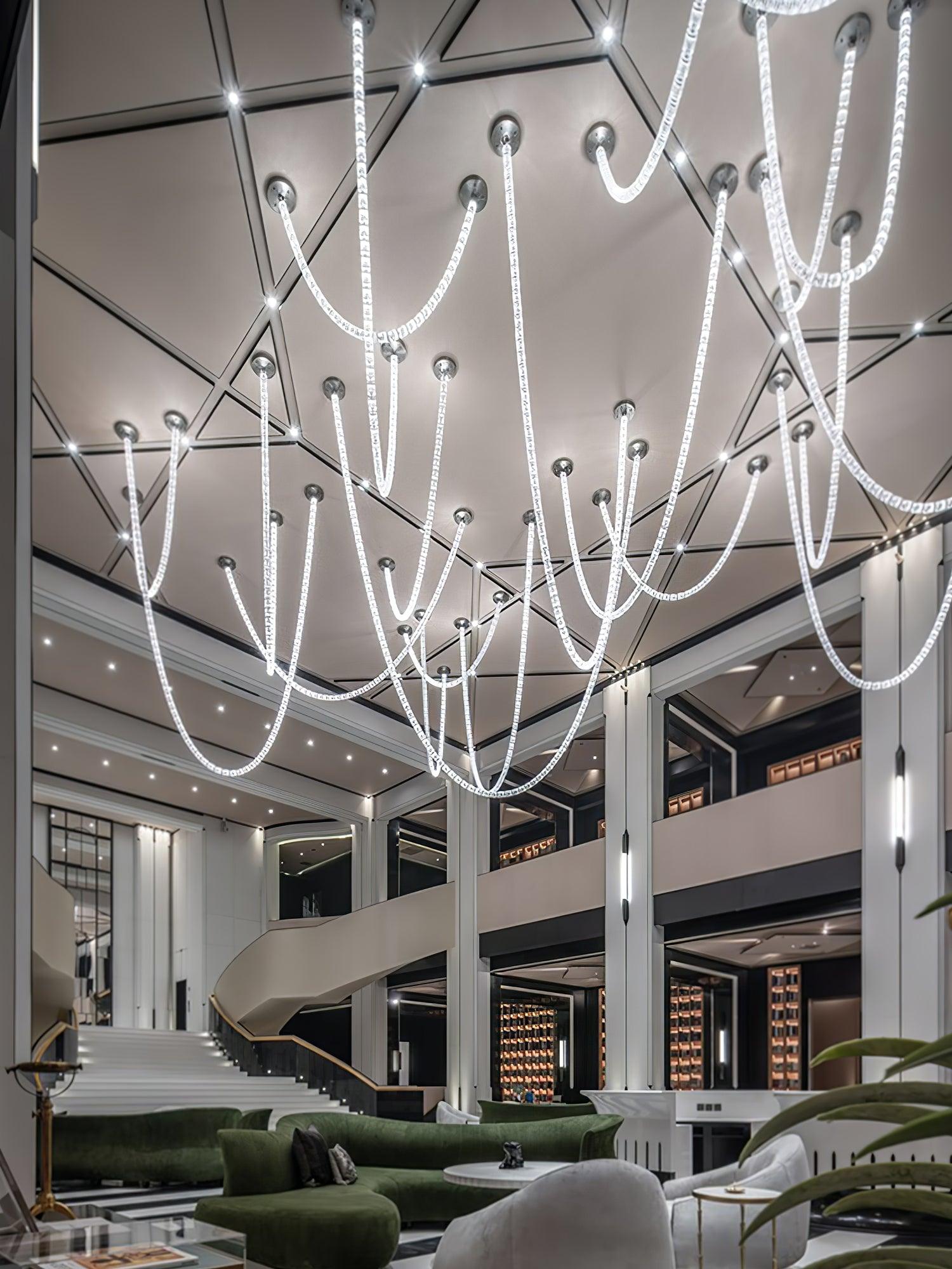 Nysilisra Luxe Crystal Pendant Light