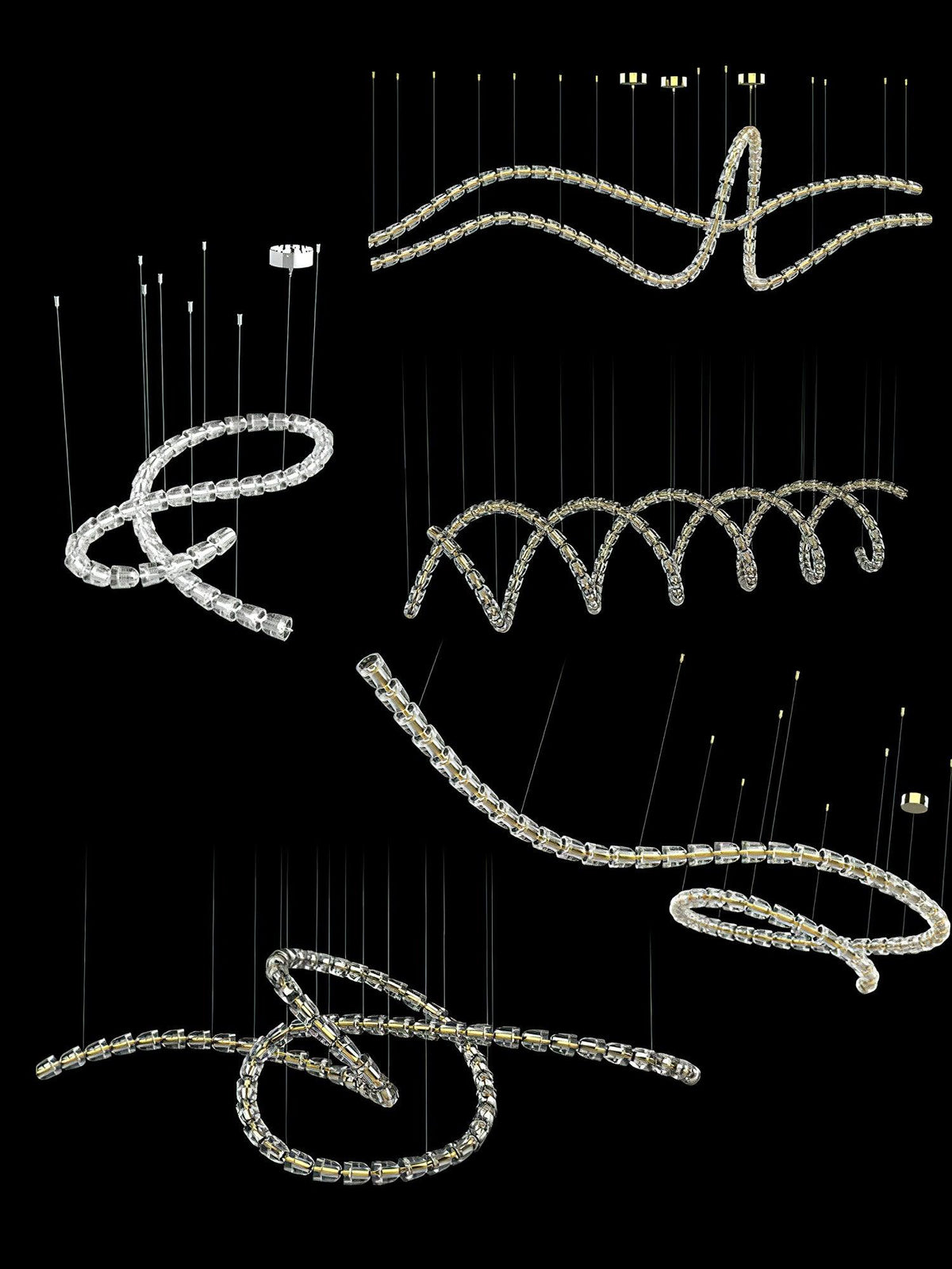 Aurvelis Modern LED Chandelier