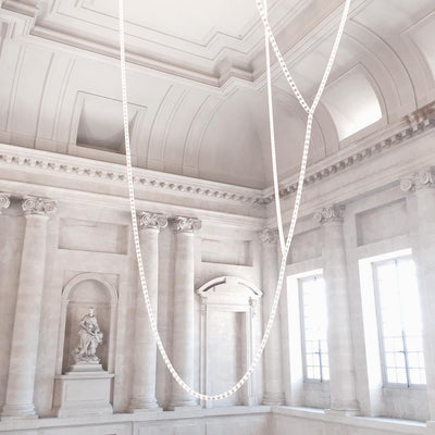 Nexus  Chrome   Crystal Chandelier