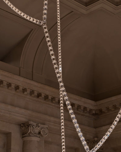 Nexus Gold  Crystal Chandelier