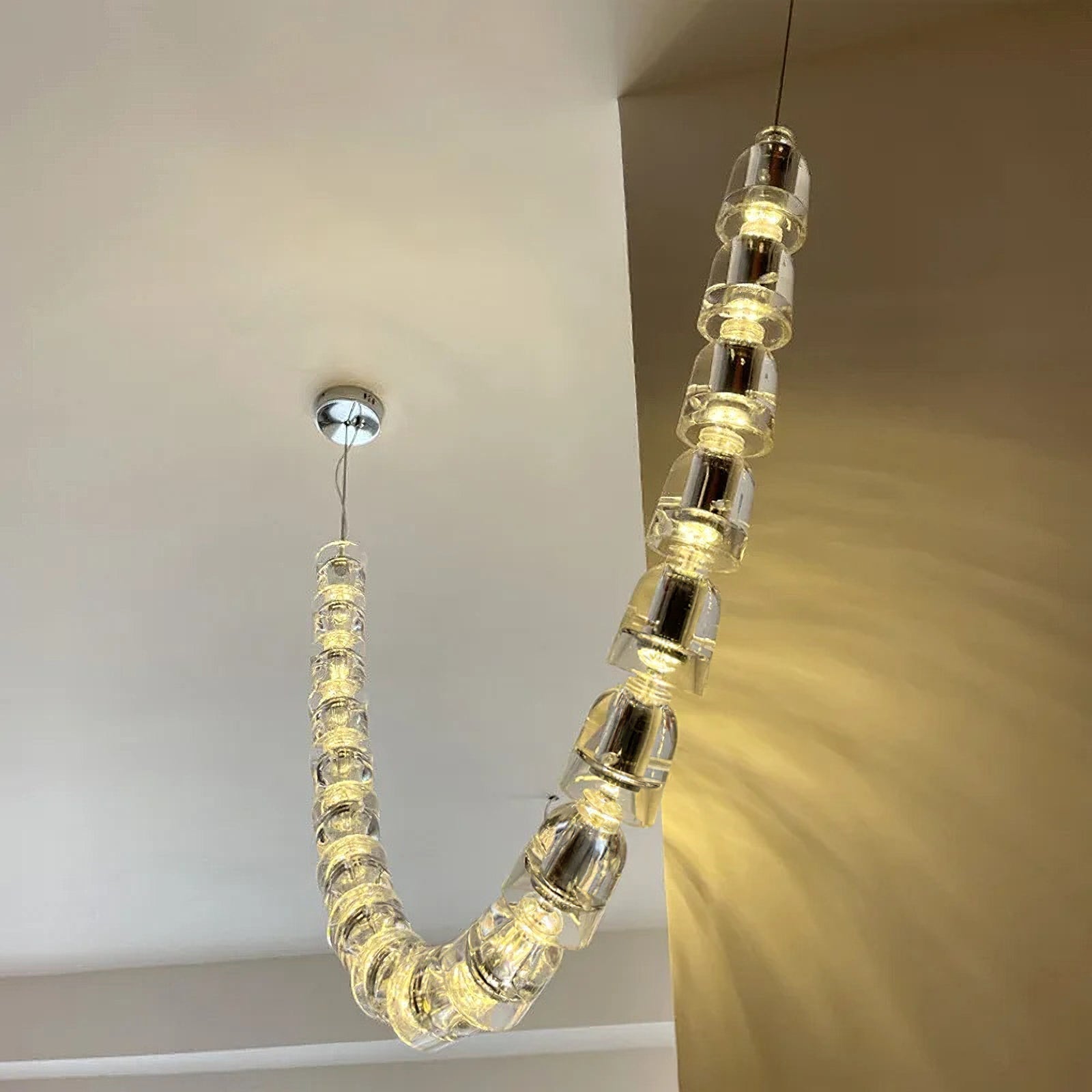 Nexus Gold  Crystal Chandelier