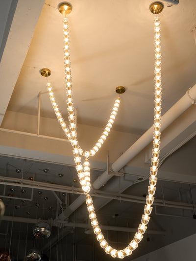 Nexus Gold  Crystal Chandelier