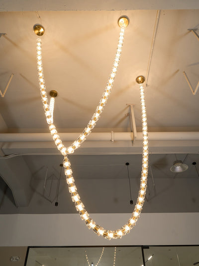 Nexus Gold  Crystal Chandelier