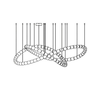 Nysilisra Luxe Crystal Pendant Light