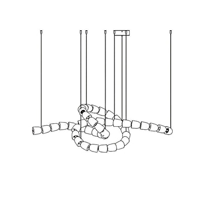 Zemirisra Modern Acrylic Chandelier