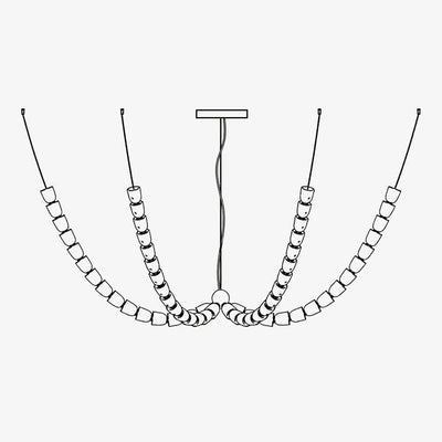 Vivaryra Modern LED Chandelier