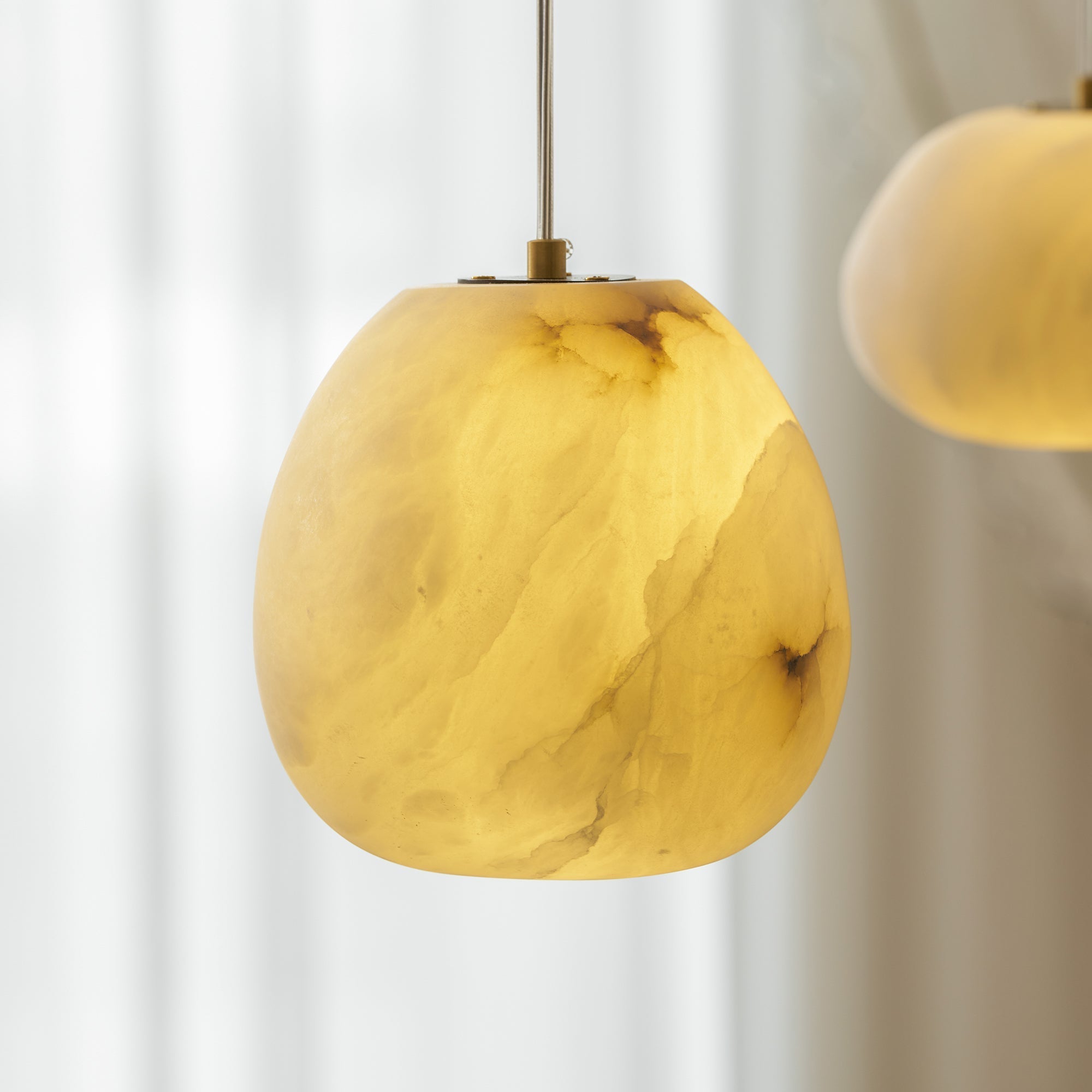 Nivisaya Pebbles Alabaster Pendant Lamp