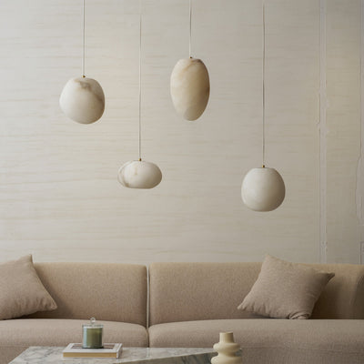 Nivisaya Pebbles Alabaster Pendant Lamp