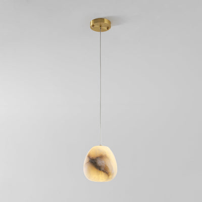 Nivisaya Pebbles Alabaster Pendant Lamp