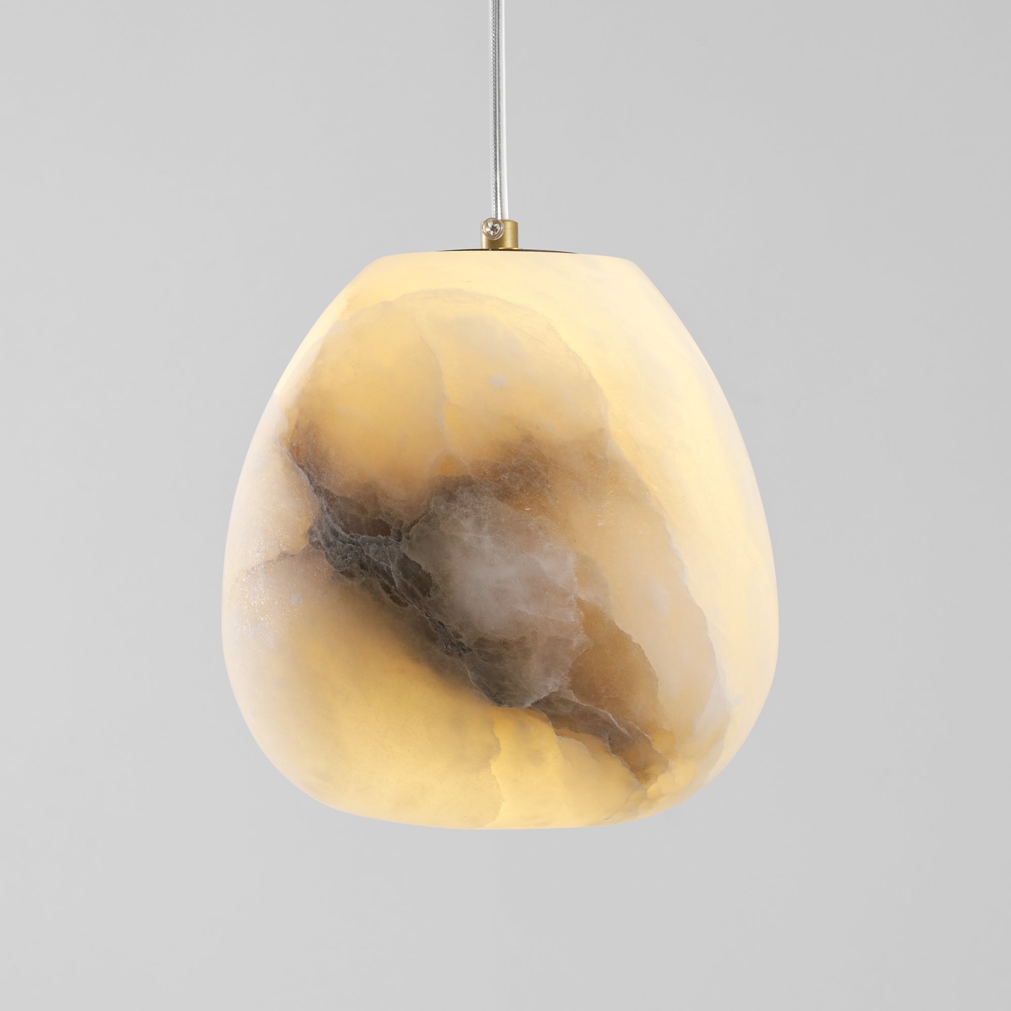 Nivisaya Pebbles Alabaster Pendant Lamp