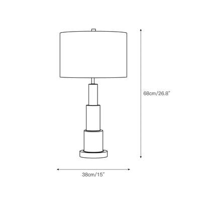 Mireya Alabaster Table Lamp