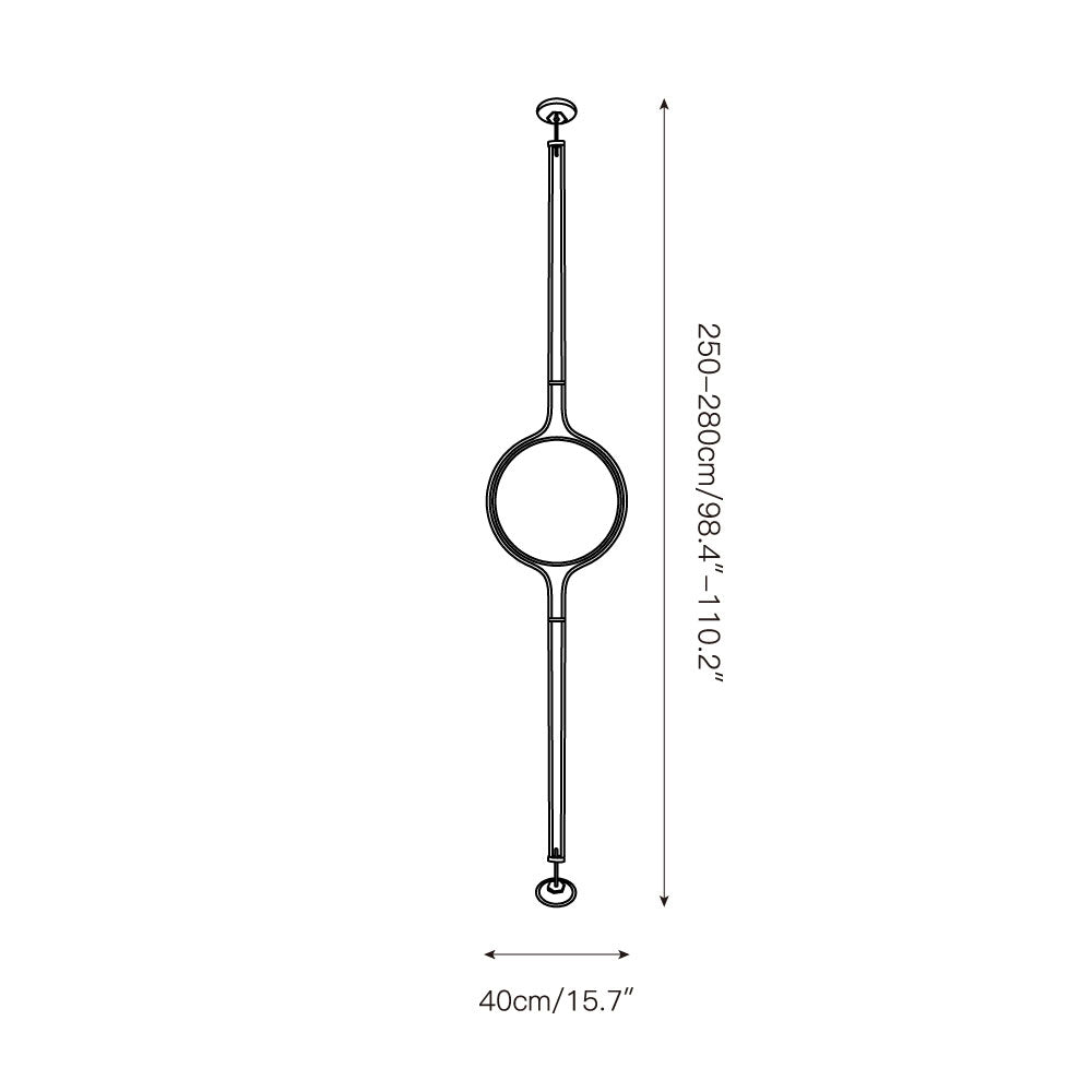 Avenoriella Ceiling Floor Lamp