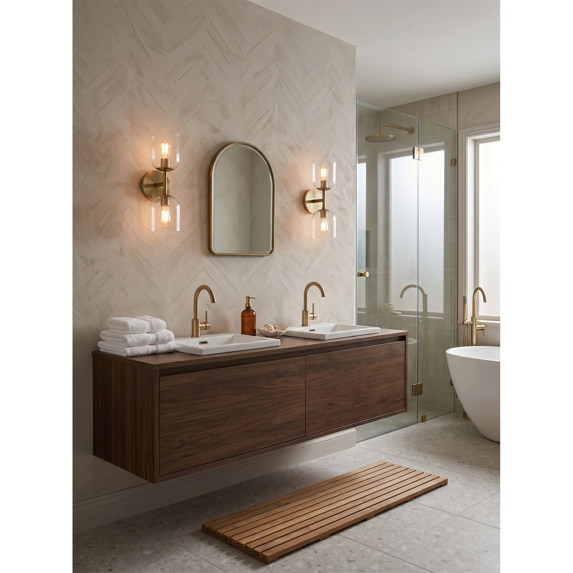 Lioraaya Glass Wall Sconce