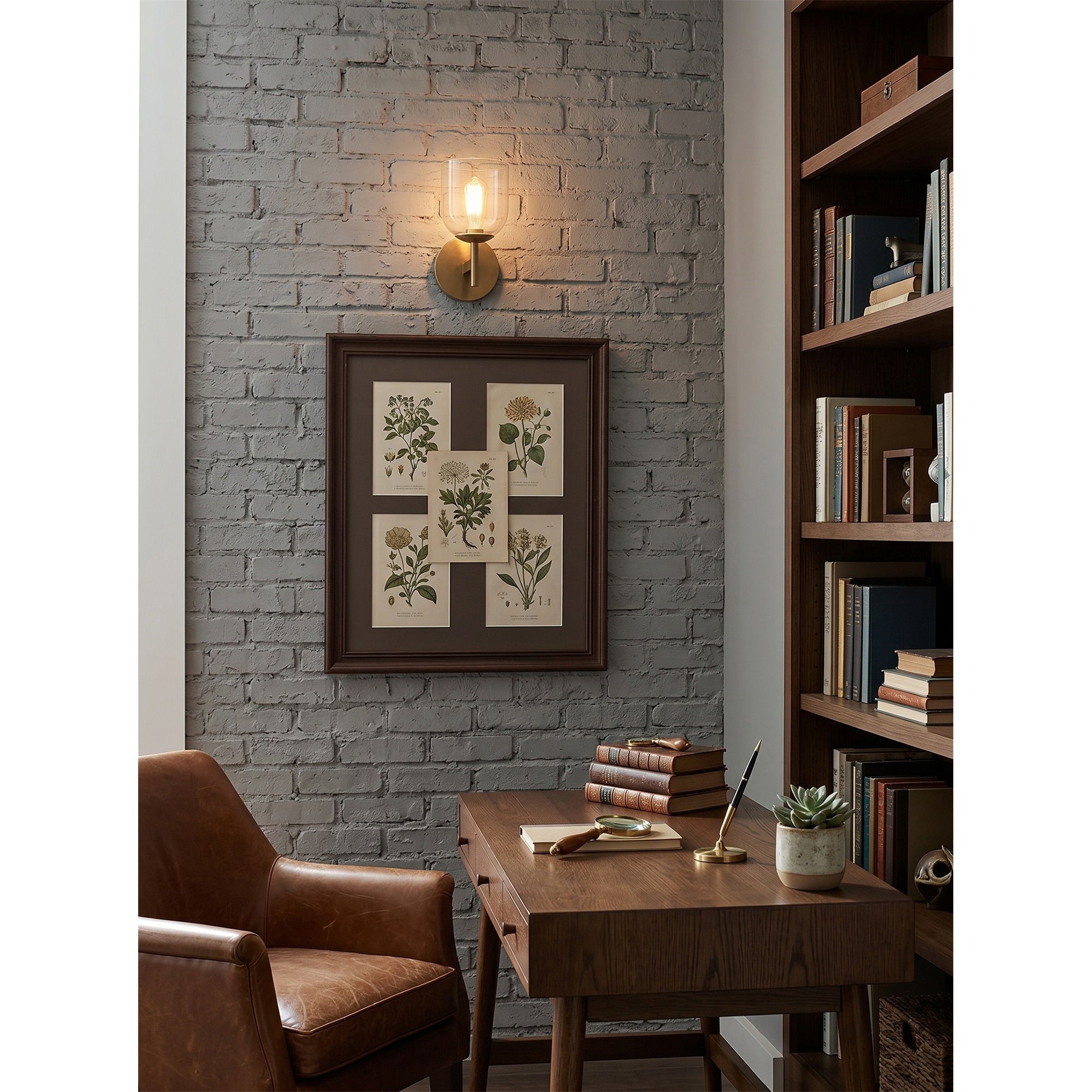Lioraaya Glass Wall Sconce