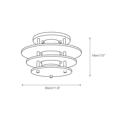 Niverella Alabaster Ceiling Lamp