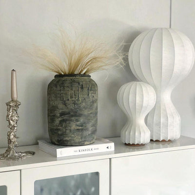 Lirove Steel Sculptural Table Lamp