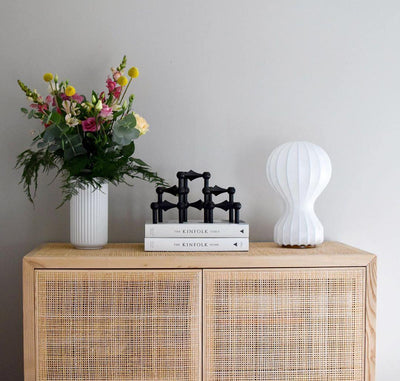 Lirove Steel Sculptural Table Lamp