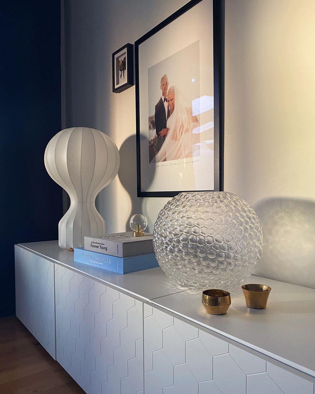 Lirove Steel Sculptural Table Lamp
