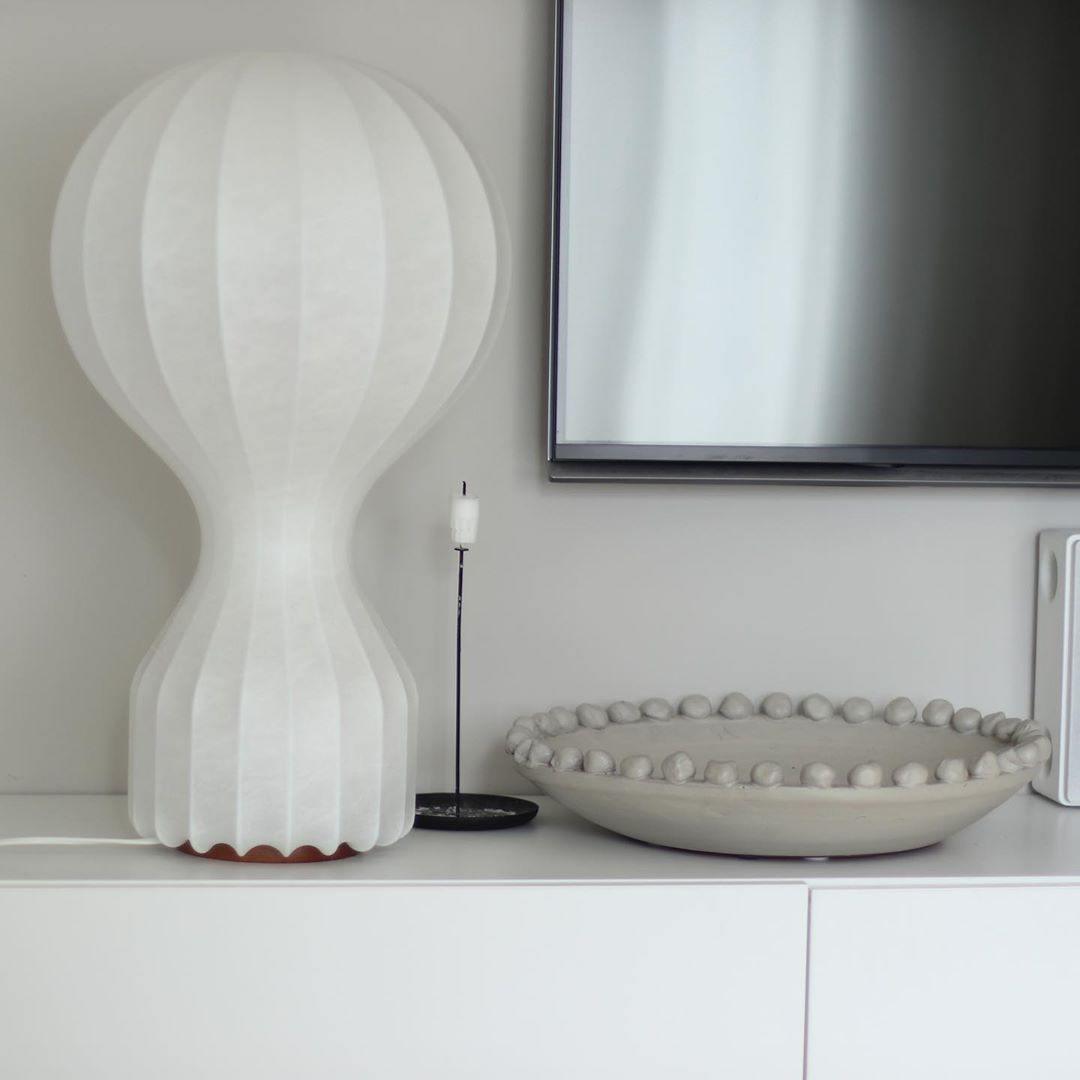 Lirove Steel Sculptural Table Lamp