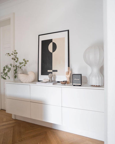 Lirove Steel Sculptural Table Lamp