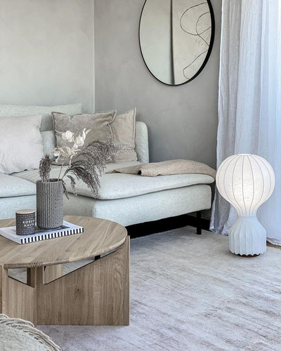 Lirove Steel Sculptural Table Lamp