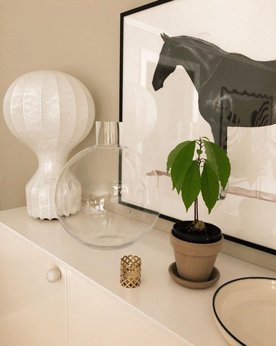 Lirove Steel Sculptural Table Lamp