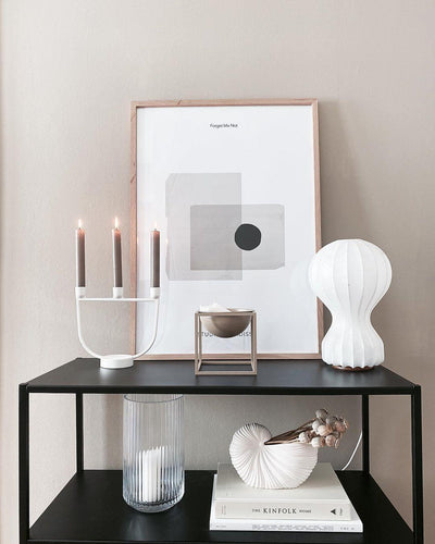 Lirove Steel Sculptural Table Lamp