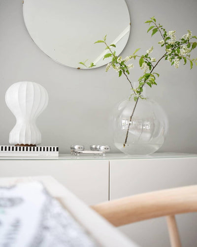 Lirove Steel Sculptural Table Lamp