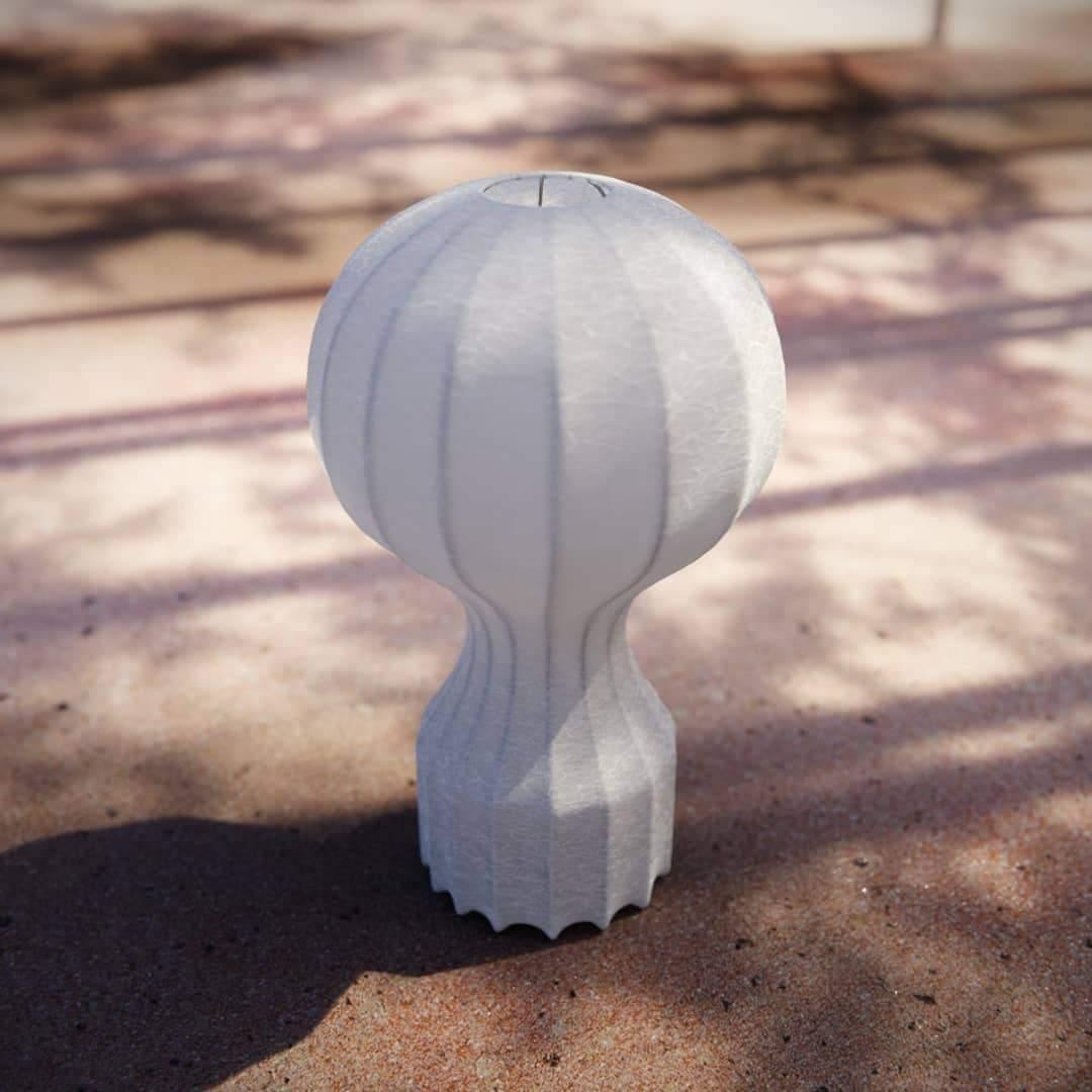 Lirove Steel Sculptural Table Lamp
