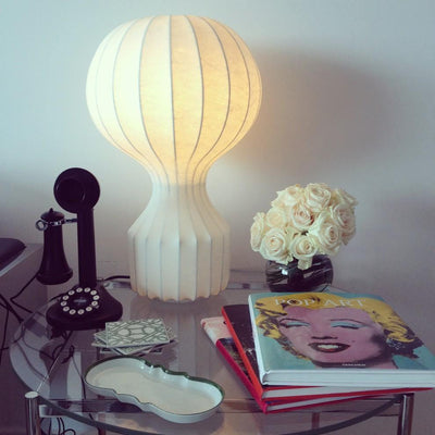 Lirove Steel Sculptural Table Lamp