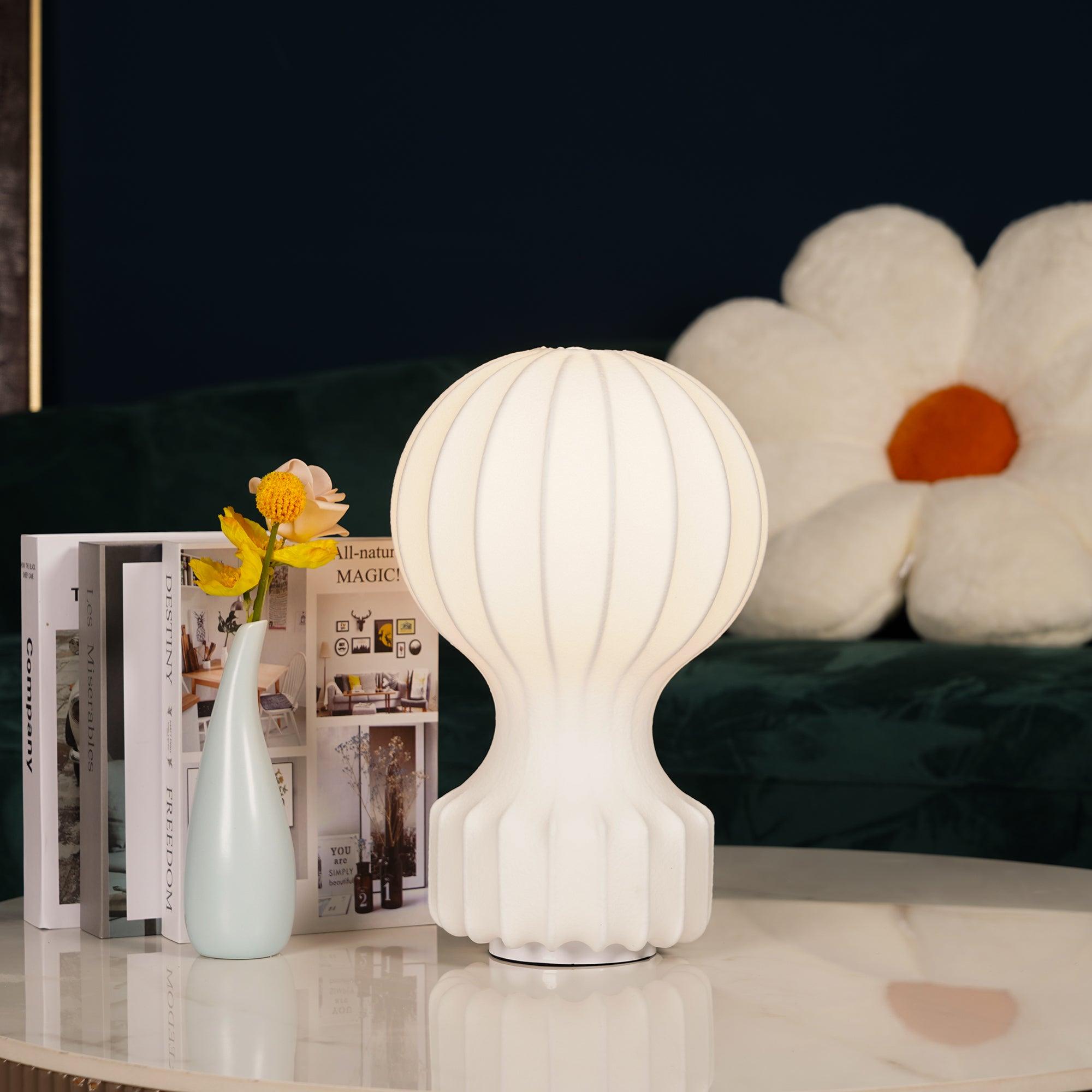 Lirove Steel Sculptural Table Lamp
