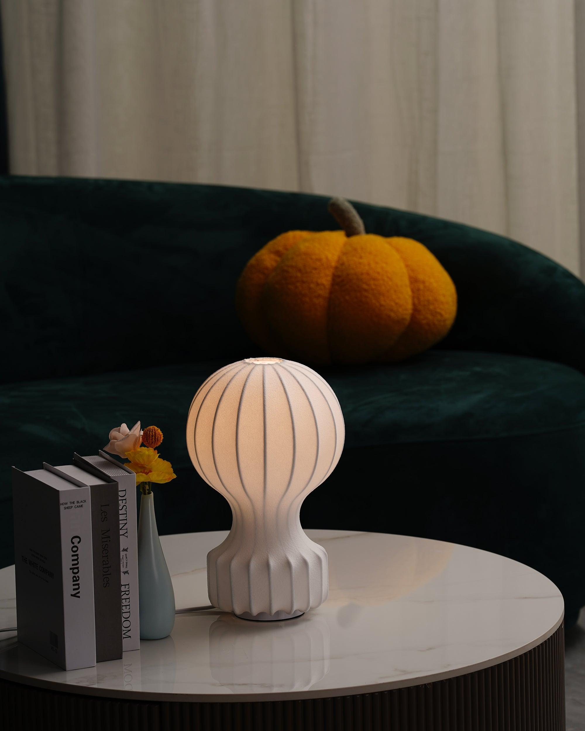 Lirove Steel Sculptural Table Lamp