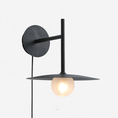 Orsilus Vintage Industrial Plug-In Wall Lamp