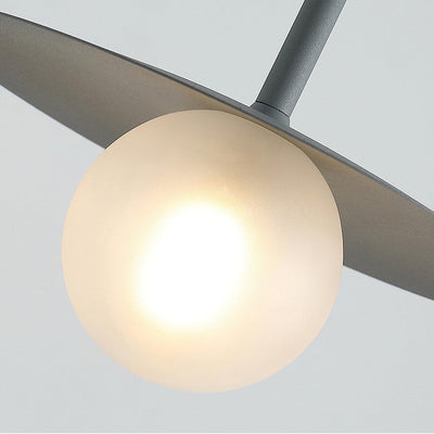Paxon Swing Arm Plug-in Glass Wall Lamp