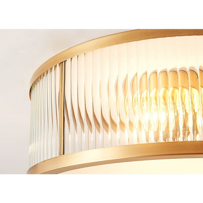 Veleriella Brass Glass CeIling Lamp
