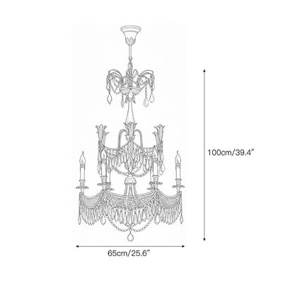 Genovese Crystal Chandelier