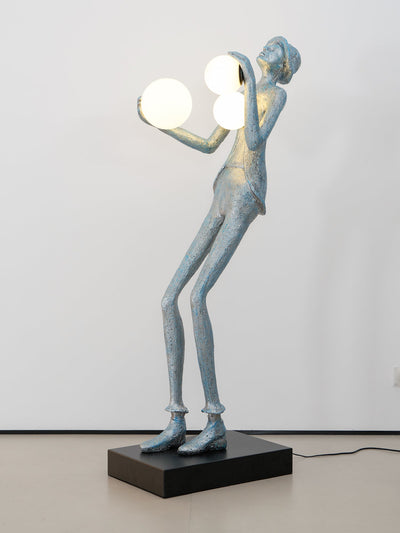 Seloia Gentleman Sculpture Floor Lamp