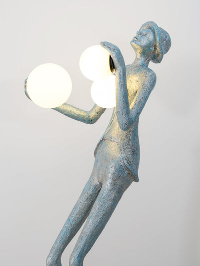 Seloia Gentleman Sculpture Floor Lamp
