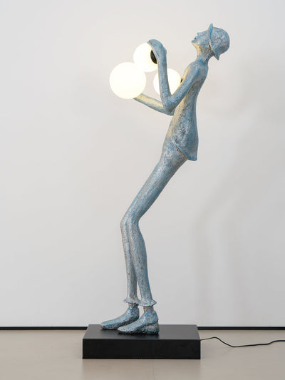 Seloia Gentleman Sculpture Floor Lamp