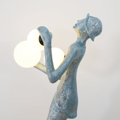 Seloia Gentleman Sculpture Floor Lamp