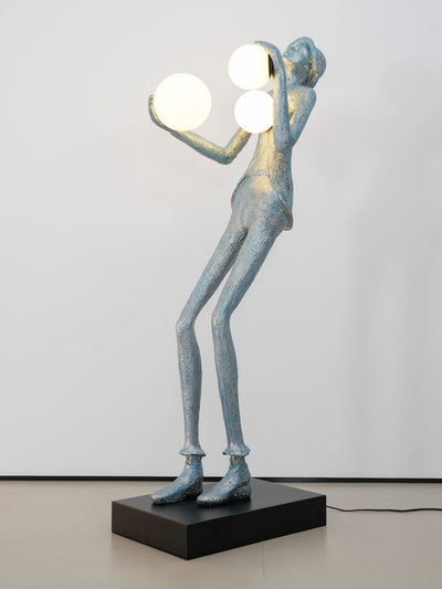 Seloia Gentleman Sculpture Floor Lamp