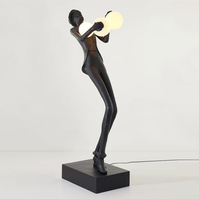 Seloia Gentleman Sculpture Floor Lamp