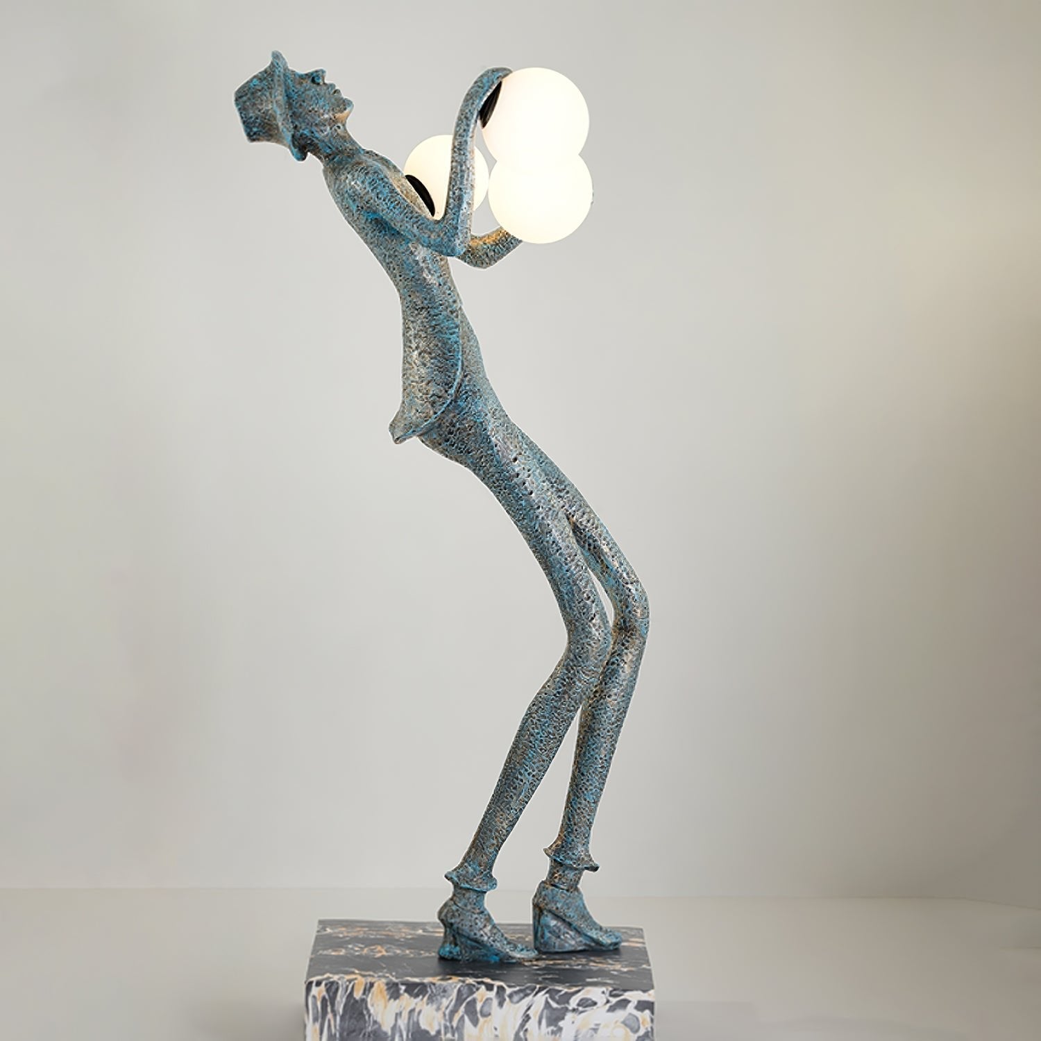 Seloia Gentleman Sculpture Floor Lamp