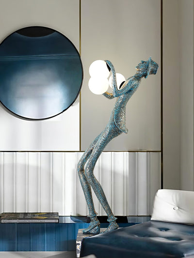 Seloia Gentleman Sculpture Floor Lamp