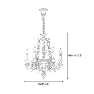 Oriuira Brass Chandelier